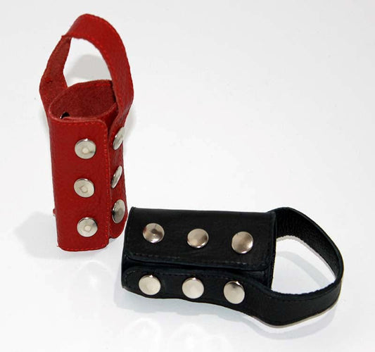 Leather Penis Sheath - Cock Rings