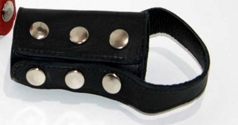 Leather Penis Sheath - Cock Rings