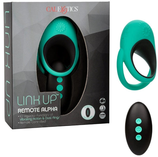 Link Up Remote Alpha Multi Functionc Cock Ring - Vibrating Cock Rings