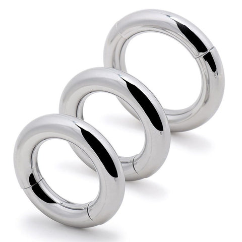 Magnetize Stainless Steel Magnetic Ball Stretcher - Ball and Cock Toys