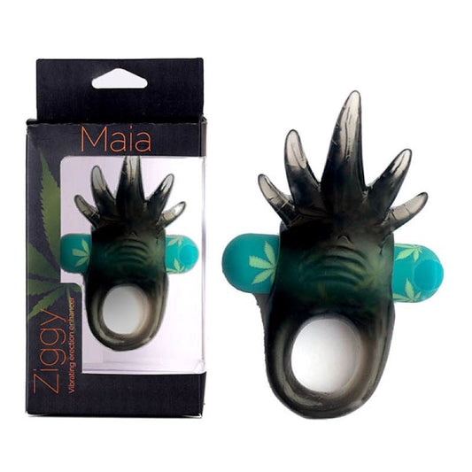 Maia Ziggy 420 - Powerful Vibrations for Enhanced Intimacy - Vibrating Cock Rings