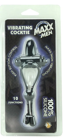 Maxx Men Vibrating Cock Tie - Cock Rings