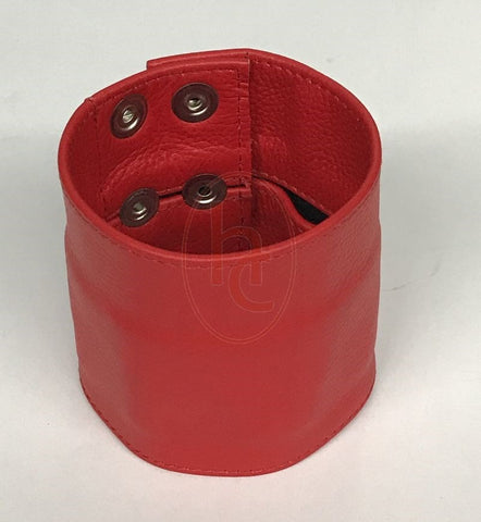 Naughty Cock Leather Adjustable Harness - Cock Rings