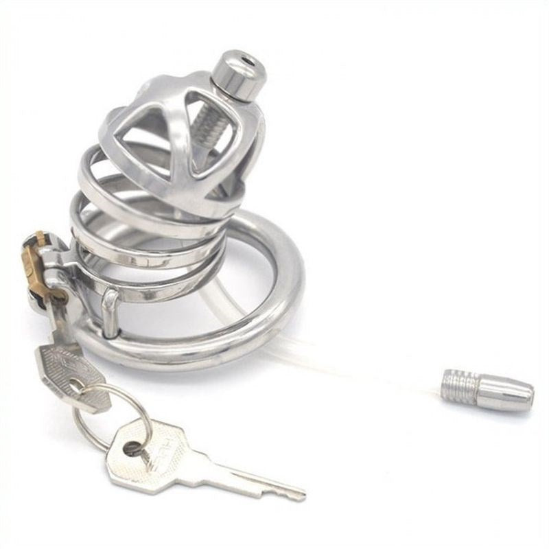 Net Male Chastity Device With Cum Thru - - Male Chastity