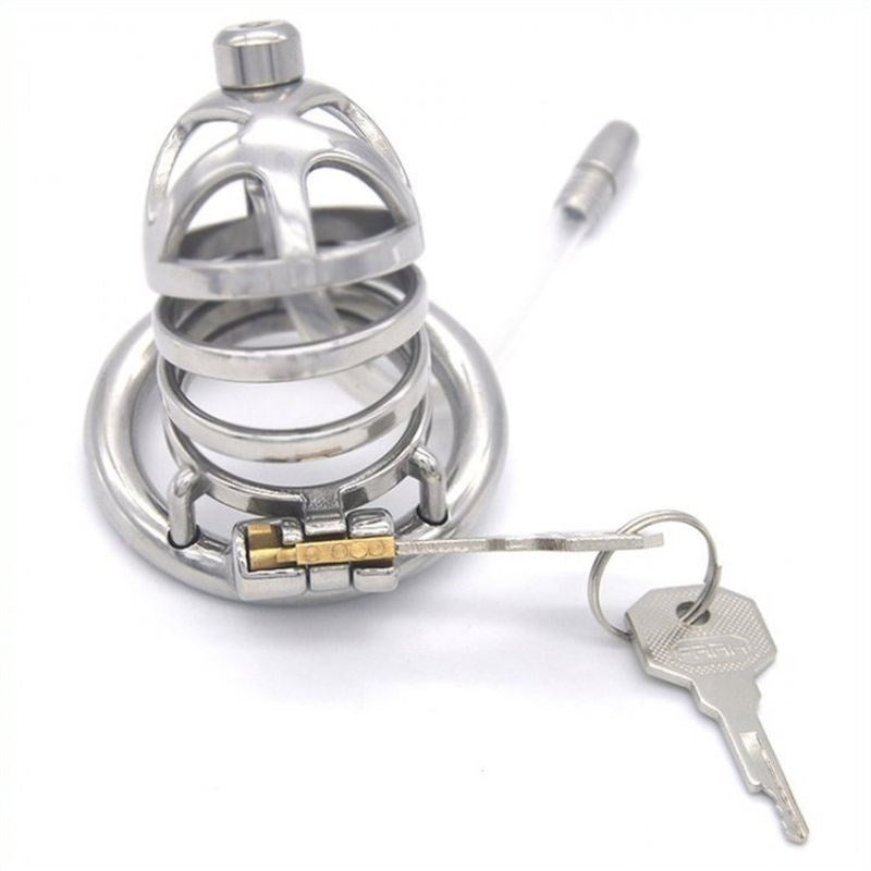 Net Male Chastity Device With Cum Thru - - Male Chastity