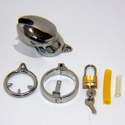 New Silverado Cock Cage with Dual Cock Ring - Male Chastity
