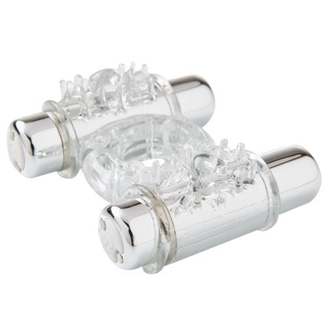 Nu Sensuelle Double Action Bullet Ring - Cock Rings