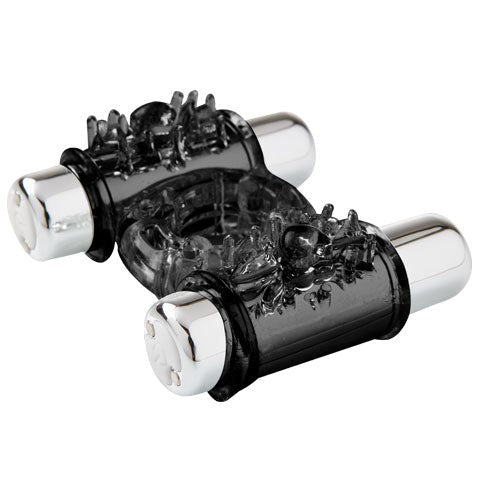 Nu Sensuelle Double Action Bullet Ring - Cock Rings