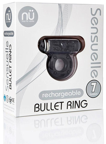 Nu Sensuelle ULTRA FLEX Rechargeable Bullet Ring - Vibrating Cock Rings