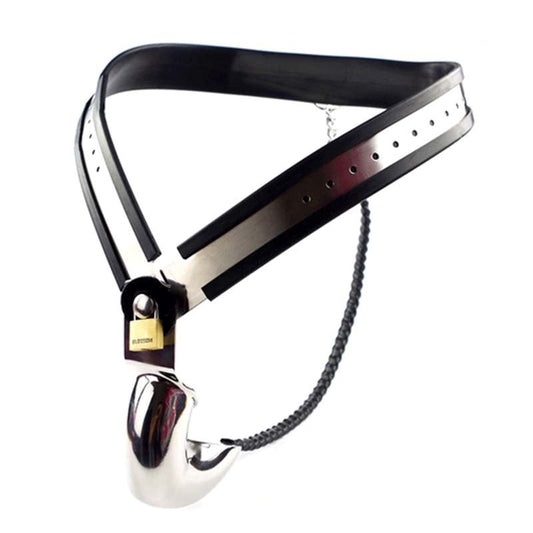 Outer Limits Male Steel Chastity Belt - Male Chastity