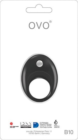 OVO B10 Vibrating Cock Ring - Cock Rings