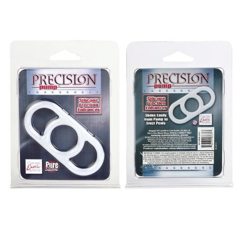 Precision Pump Silicone Erection Enhancer - Cock Rings