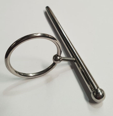 Prince Albert Penis Plug With Ball - Penis Plugs