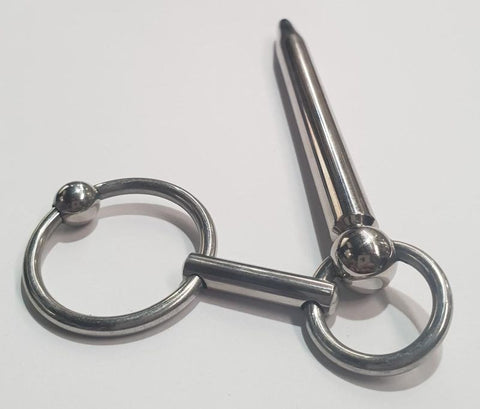 Princes Wand with Glans Ring and Ball - Penis Plugs