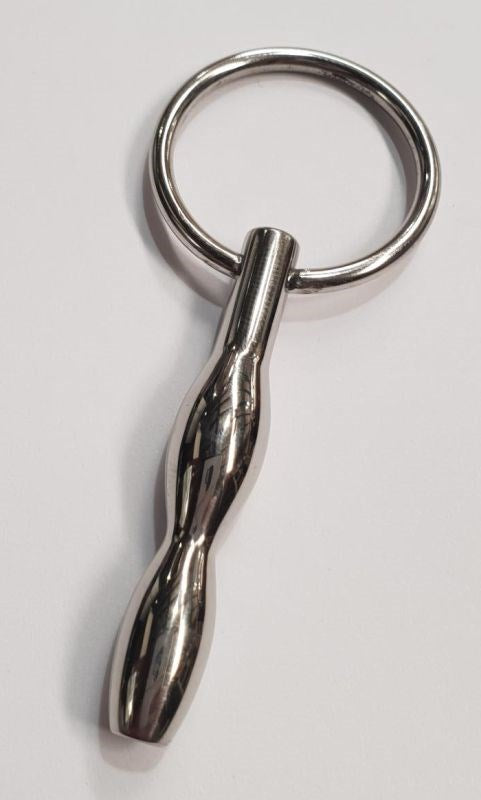 Ripple Cum Thru Penis Plug With Glans Ring - Penis Plugs