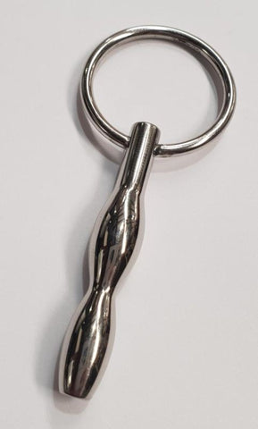 Ripple Cum Thru Penis Plug With Glans Ring - Penis Plugs
