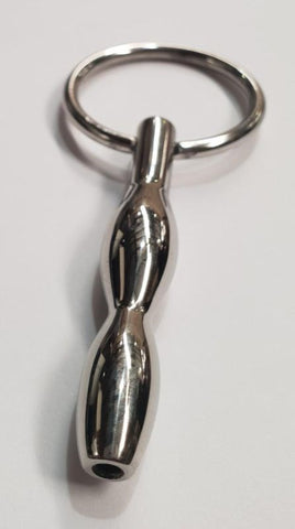 Ripple Cum Thru Penis Plug With Glans Ring - Penis Plugs
