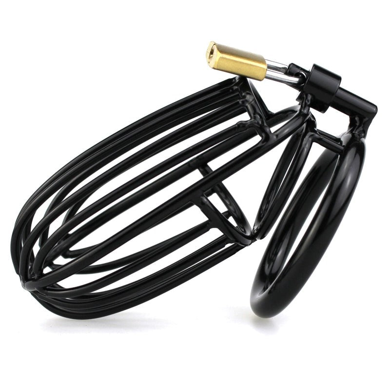 Samurai Cock Cage Drooping Chastity Device - - Male Chastity