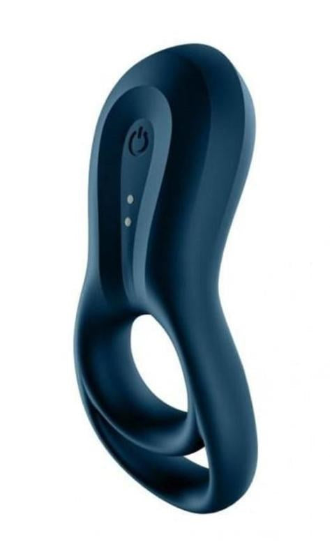 Satisfyer Epic Duo Ring NAvy - - Vibrating Cock Rings