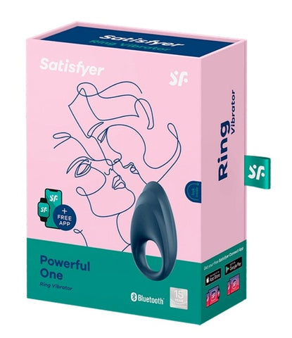 Satisfyer Powerful One App Connected Cock Ring Vibrator - Cock Rings