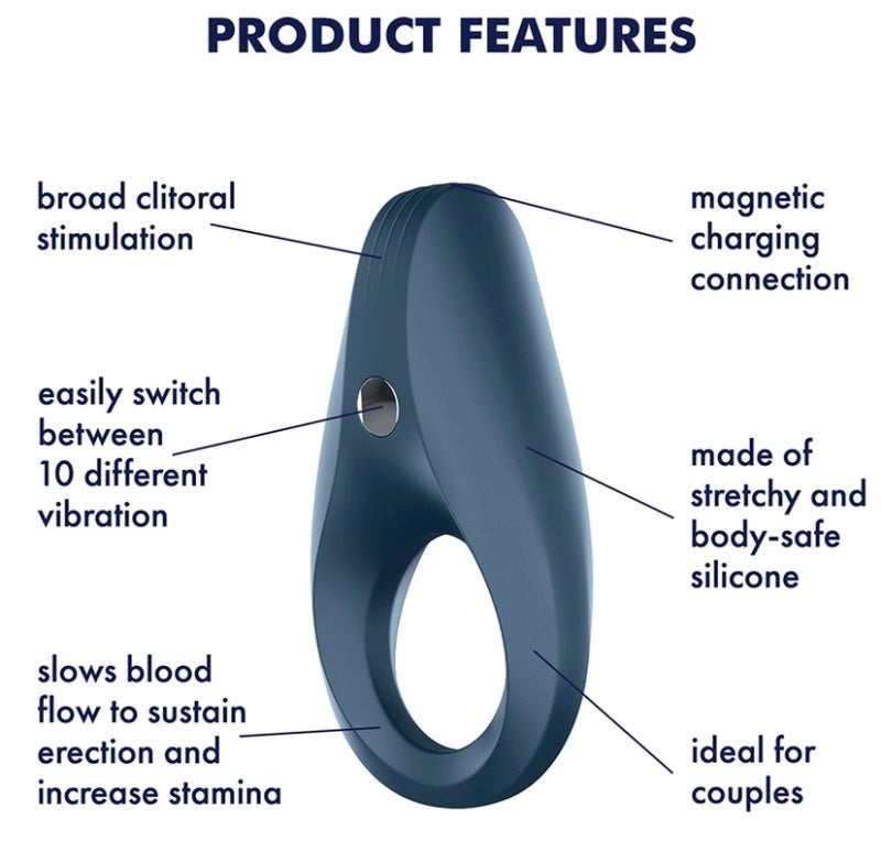 Satisfyer Rocket Ring - - Vibrating Cock Rings