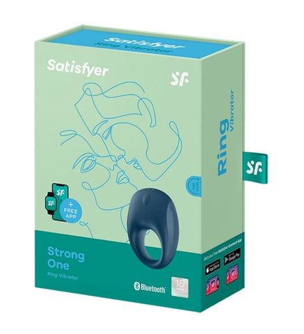 Satisfyer Strong One App Connected Penis Ring Vibrator - Cock Rings