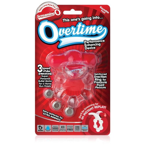 Screaming O Overtime Cock Ring - Vibrating Cock Rings
