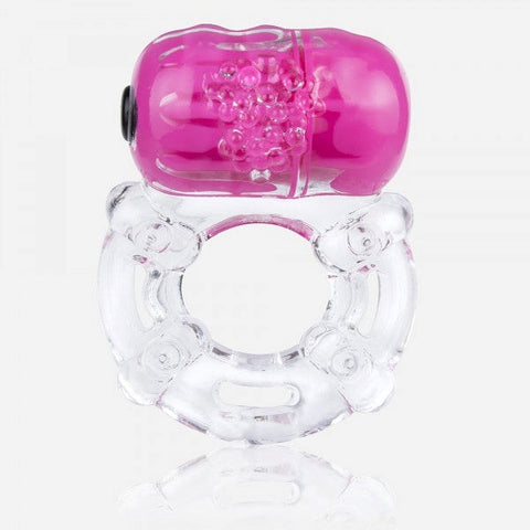 ScreamingO ColorPop Big O - Soft, Stretchy Vibrating Pleasure Ring - Vibrating Cock Rings