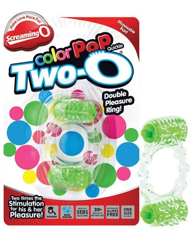 ScreamingO ColorPop Quickie Two-O - Cock Rings