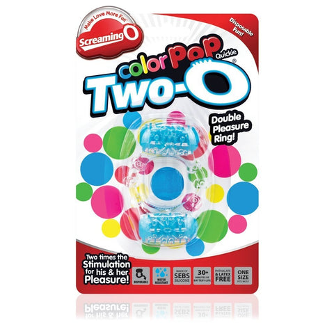 ScreamingO ColorPop Quickie Two-O - Cock Rings