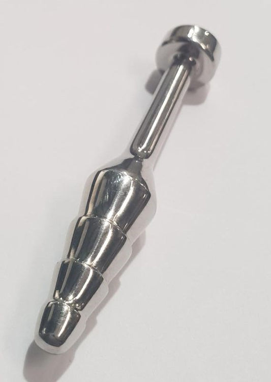 Sex Ribbed and Tapered Penis Plug - Penis Plugs