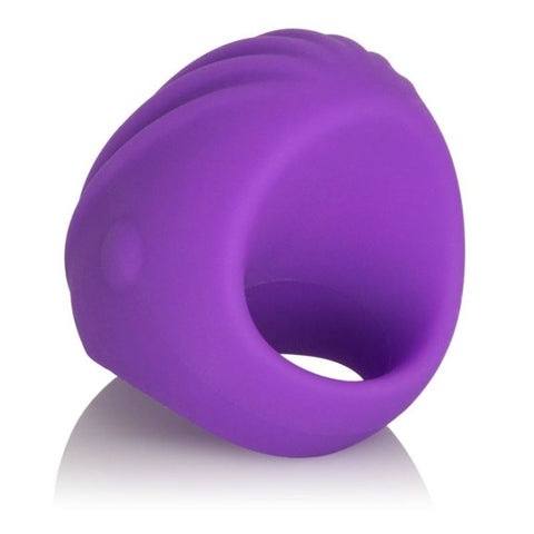 CalExotics Silhouette S2 Vibrating Cock Ring Purple - Cock Rings