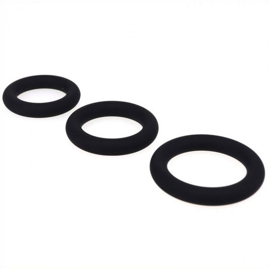Silicone Cock Ring Set - Cock Rings