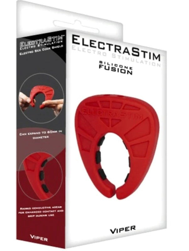 Silicone Fusion Viper Cock Shield - - Cock Rings