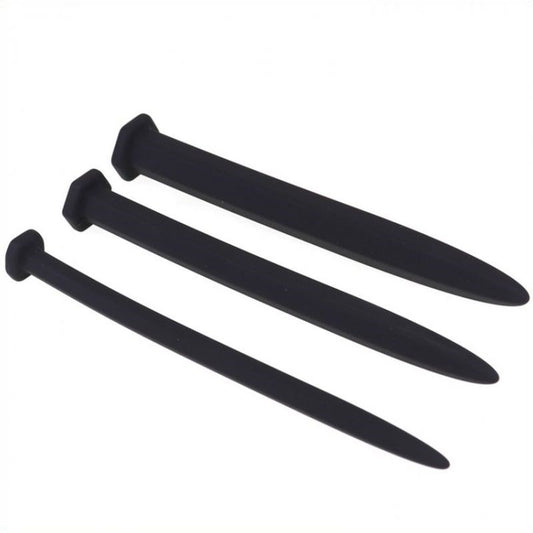 Silicone Hexagon Penis Plug Set Kit - Penis Plugs