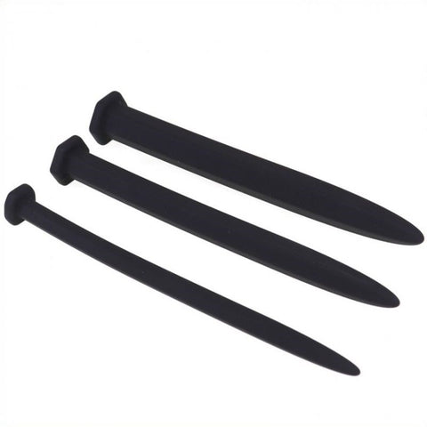 Silicone Hexagon Penis Plug Set Kit - Penis Plugs