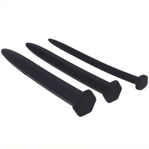 Silicone Hexagon Penis Plug Set Kit - Penis Plugs