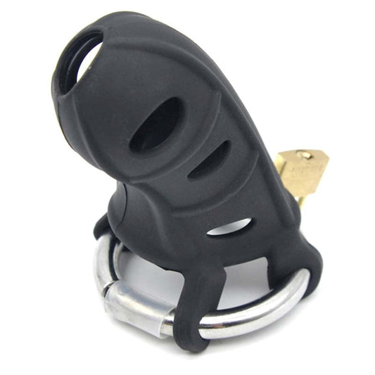 Silicone Male Chastity Device - SMALL - Male Chastity