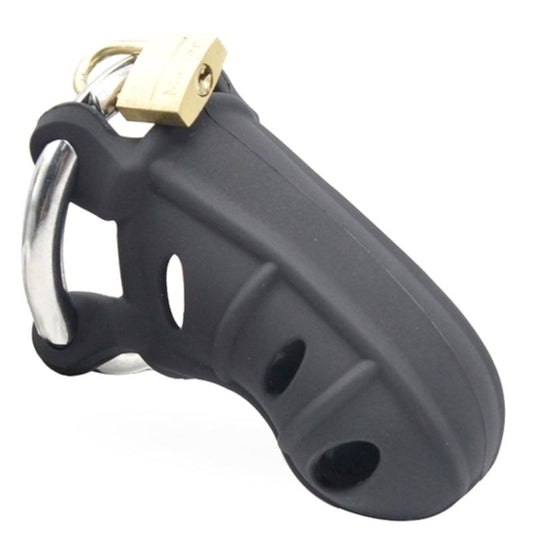 Silicone Male Chastity Device Medium - Male Chastity