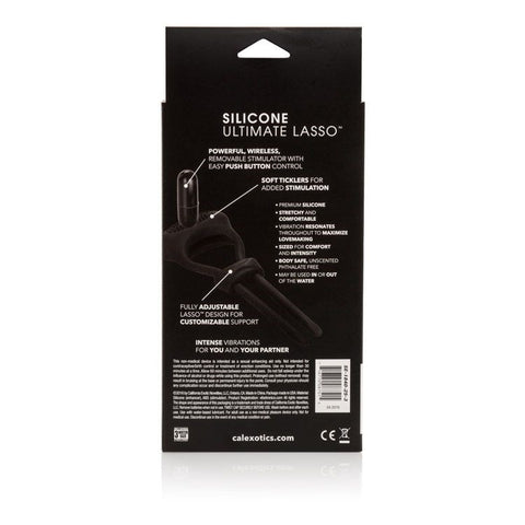 California Exotics Silicone Ultimate Lasso Cock Ring - Cock Rings