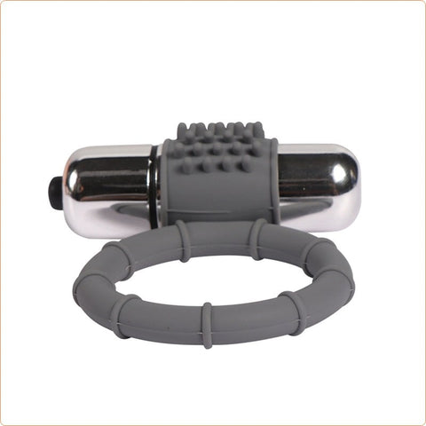 Silicone Vibration Sex Ring - Ball and Cock Toys