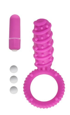 Simply Silicone 10X Love Button Ring - Cock Rings
