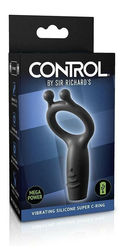Sir Richards Vibrating Silicone Super Cock Ring - Ball and Cock Toys