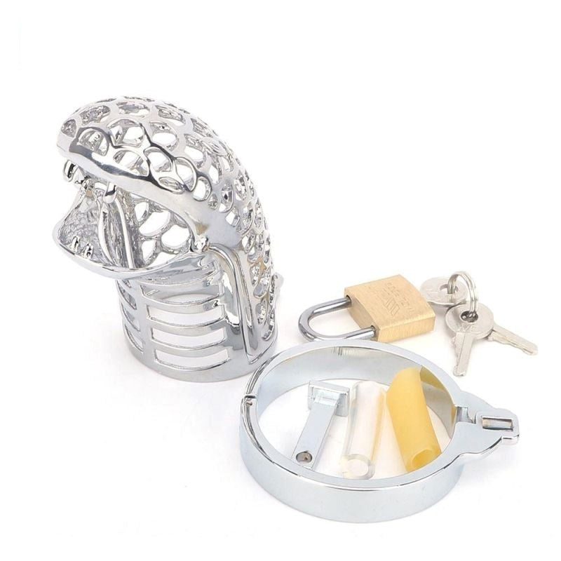 Snake Open Mouth Chastity Device - - Male Chastity