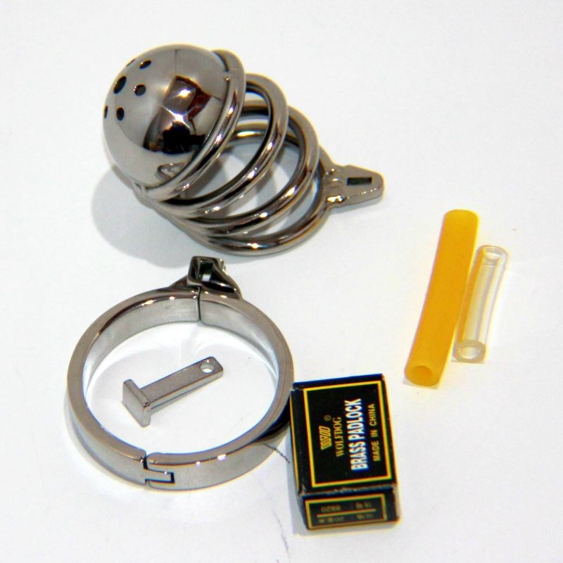 Soldier On Male Chastity Device Pee Thru - - Male Chastity