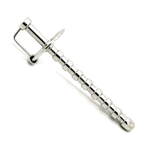 Solo Ribbed Large Penis Plug & Glans Ring - Penis Plugs