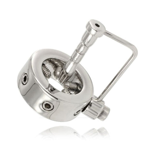 Spike Glans Ring with Penis Plug - Cock Plugs and Penis Sounds