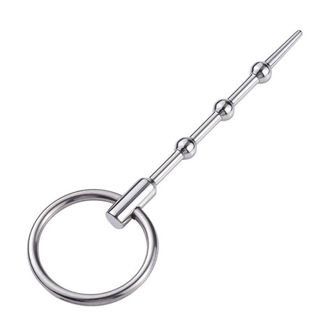 Spike Solid Metal Urethral Stretcher - Penis Plugs
