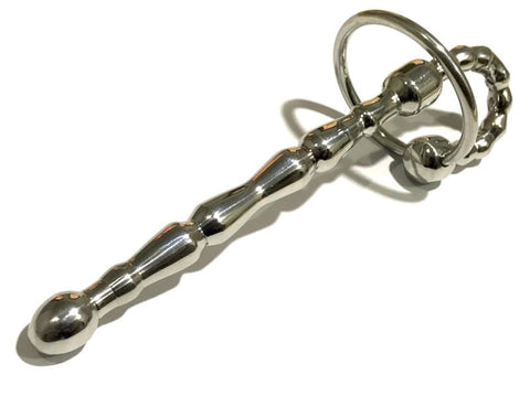 Spinal Penis Plug With Glans Ring - Penis Plugs