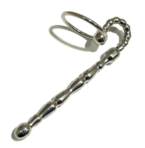 Spinal Penis Plug With Glans Ring - Penis Plugs